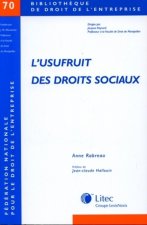 L'usufruit des droits sociaux