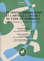 Les ventes immobilières et l'article l.145-46-1 du code de commerce
