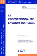 La Proportionnalite En Droit Du Travail