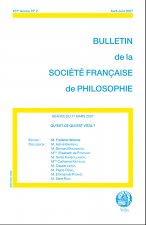 QU EST-CE QUI EST VITAL? (BULLETIN SFP 2007/2)