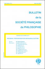 PROUDHON PROPOSITIONS POUR UNE NOUVELLE LECTURE  (BULLETIN SFP 2010/2)