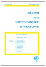 CRAINT-ON LA PEUR?
