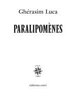 PARALIPOMENES