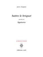 BATTRE LE BRIQUET