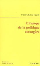 L'Europe de la politique étrangère