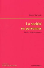 La société en personnes - études durkheimiennes