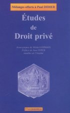 Études de droit privé - mélanges offerts à Paul Didier