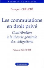 Les commutations en droit privé - contribution à la théorie générale des obligations