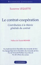 Le contrat-coopération - contribution à la théorie générale du contrat