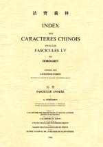 Index des caractères chinois dans les fascicules I-V du Hôbôgirin. Fascicule Annexe 2 du Hôbôgirin