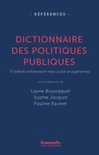 Dictionnaire des politiques publiques - 5e édition entièreme