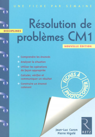 RESOLUTION DE PROBLEMES CM1