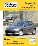 Peugeot 206 - phase 1 de 09-1998 à 03-2003