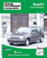 Renault 5 - GTX et Baccara, moteur 1721 cm3