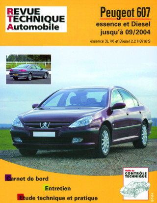 Peugeot 607 - essence et diesel jusqu'à 09-2004