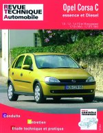 Opel Corsa C depuis 10-2000 - moteurs essence 1.0-1.2-1.4, 12 et 16 soupapes, moteurs diesel 1.7 Di 16V-1.7Dti 16V