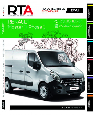 RTA B797 Renault Master III 2.3 dCi 04/2010>Fourgon