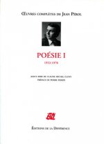 Poésie - Tome 1, 1953-1978