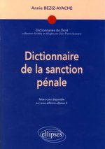 Dictionnaire de la sanction pénale