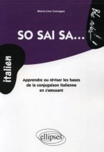 So sai sa • Apprendre ou réviser les bases de la conjugaison italienne en s'amusant