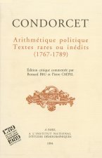 Arithmétique politique - textes rares ou inédits, 1767-1789