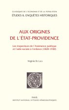 Aux origines de l'État-providence - les inspecteurs de l'Assistance publique et l'aide sociale à l'enfance, 1820-1930