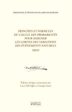 EMMANUEL-ETIENNE DUVILLARD DE DURAND. PRINCIPES ET FORMULES DU CALCUL