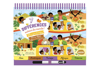 7 differences autour du monde (coll. bloc-notes)
