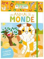MES TOUT PREMIERS AUTOCOLLANTS MOSAÏQUE - LES ANIMAUX DU MONDE