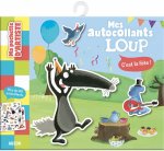 Ma pochette d'autocollants loup - c'est la fête