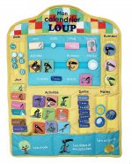 MON CALENDRIER EN TISSU DU LOUP - NE