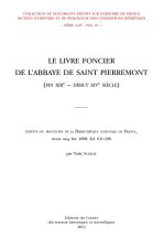 LIVRE FONCIER DE L ABBAYE DE SAINT PIERREMONT
