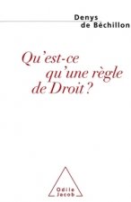 Qu'est-ce qu'une règle de Droit?