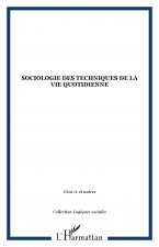 Sociologie des techniques de la vie quotidienne