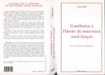 Contribution à l'histoire du mouvement social français