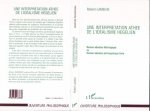 Une Interprétation Athée de l'idéalisme Hegelien
