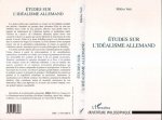 Études sur l'idéalisme Allemand