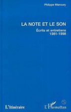 LA NOTE ET LE SON