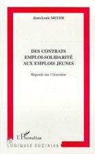 CONTRATS (DES) EMPLOI-SOLIDARITE AUX EMPLOIS JEUNES