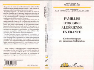 FAMILLES D'ORIGINE ALGERIENNE EN FRANCE