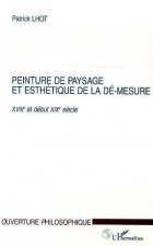 PEINTURE DE PAYSAGE ET ESTHETIQUE DE LA DE-MESURE XVIIIe ET DEBUT XIXe SIECLE