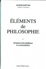 Eléments de philosophie, tome 1. Introduction générale à la philosophie, 1963
