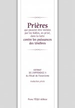 Prières contre les puissances des ténèbres