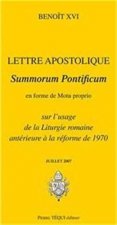 Sur l'usage de la Liturgie romaine antérieure à la réforme de 1970 - Summorum Pontificum