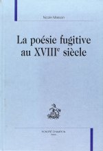 La poésie fugitive au XVIIIe siècle