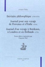 Bréviaire philosophique, 1760-1770