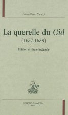 La querelle du Cid, 1637-1638