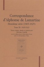 Correspondance d'Alphonse de Lamartine - deuxième série, 1807-1829