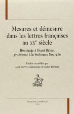 Mesures et démesure dans les lettres françaises au XXe siècle - hommage à Henri Béhar, professeur à la Sorbonne nouvelle