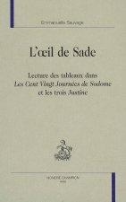 L'oeil de Sade - lecture des tableaux dans 